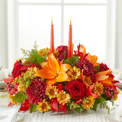 Autumn's Embrace Centerpiece –  Dickson Florist, Dickson TN