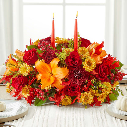 Autumn's Embrace Centerpiece –  Dickson Florist, Dickson TN