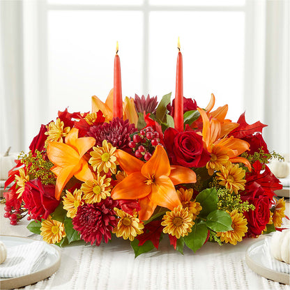 Autumn's Embrace Centerpiece –  Dickson Florist, Dickson TN