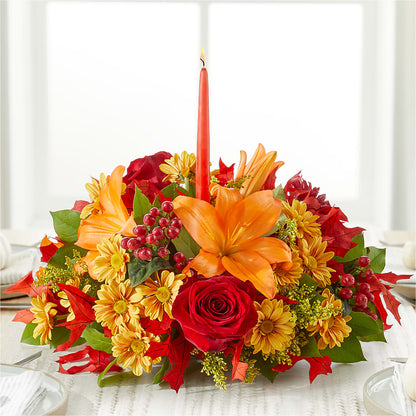 Autumn's Embrace Centerpiece –  Dickson Florist, Dickson TN