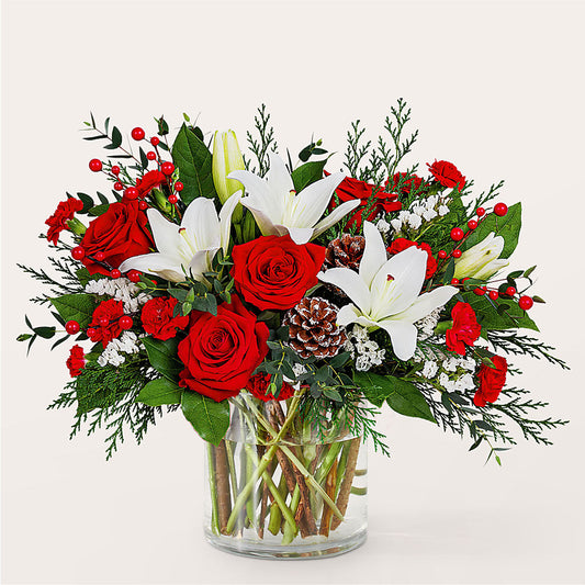 Best in Snow Bouquet –  Dickson Florist, Dickson TN