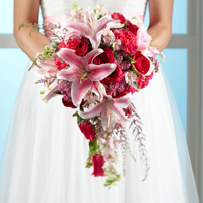Lily & Rose Bouquet –  Dickson Florist, Dickson TN