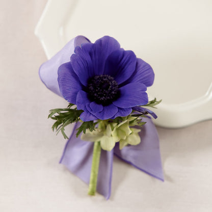 Purple Passion Boutonniere –  Dickson Florist, Dickson TN