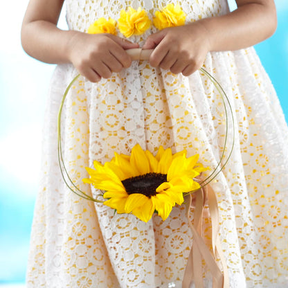 Sweet Sunshine Flower Girl Bouquet –  Dickson Florist, Dickson TN