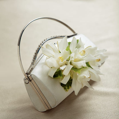 White Purse Decor –  Dickson Florist, Dickson TN